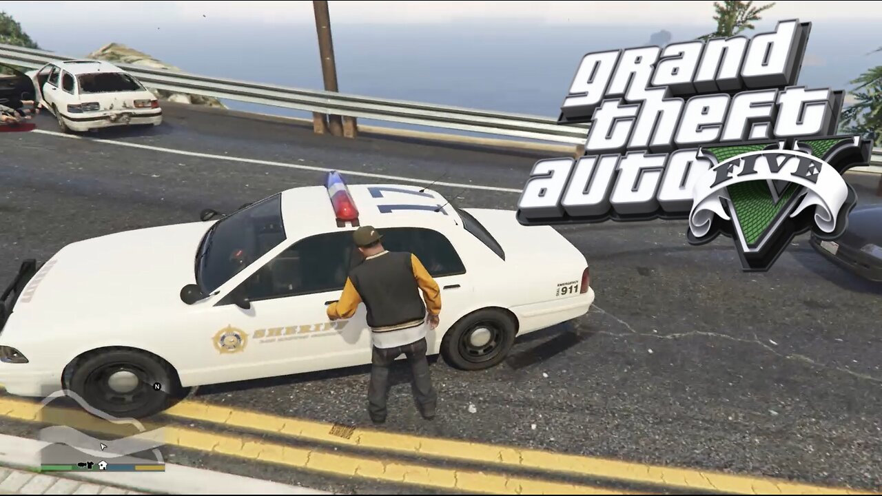 GTA 5 Police Pursuit Driving Police car Ultimate Simulator crazy chase #135