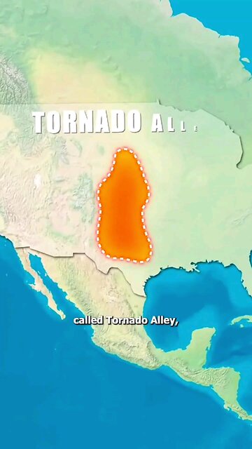 Why does USA get hit by so many tornadoes