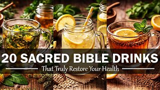 20 Biblical Drinks That Actually Heal You (Video)