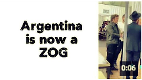 "Argentina Officially Under Zionist Occupied Government (ZOG)"