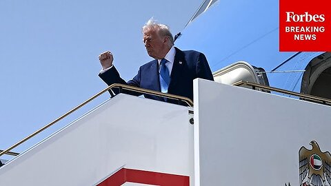 Trump Departs Abu Dhabi on Air Force One: Concludes Landmark Middle East Tour