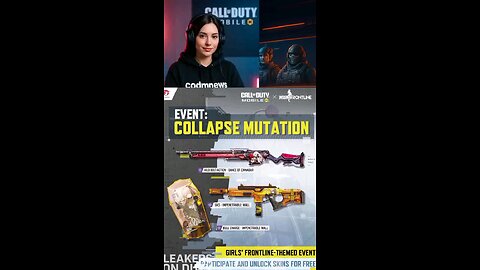Free girls Frontline collab rewards 🔥 #codmupdates #codmnews #codmobile #codmgarena #codmglobal