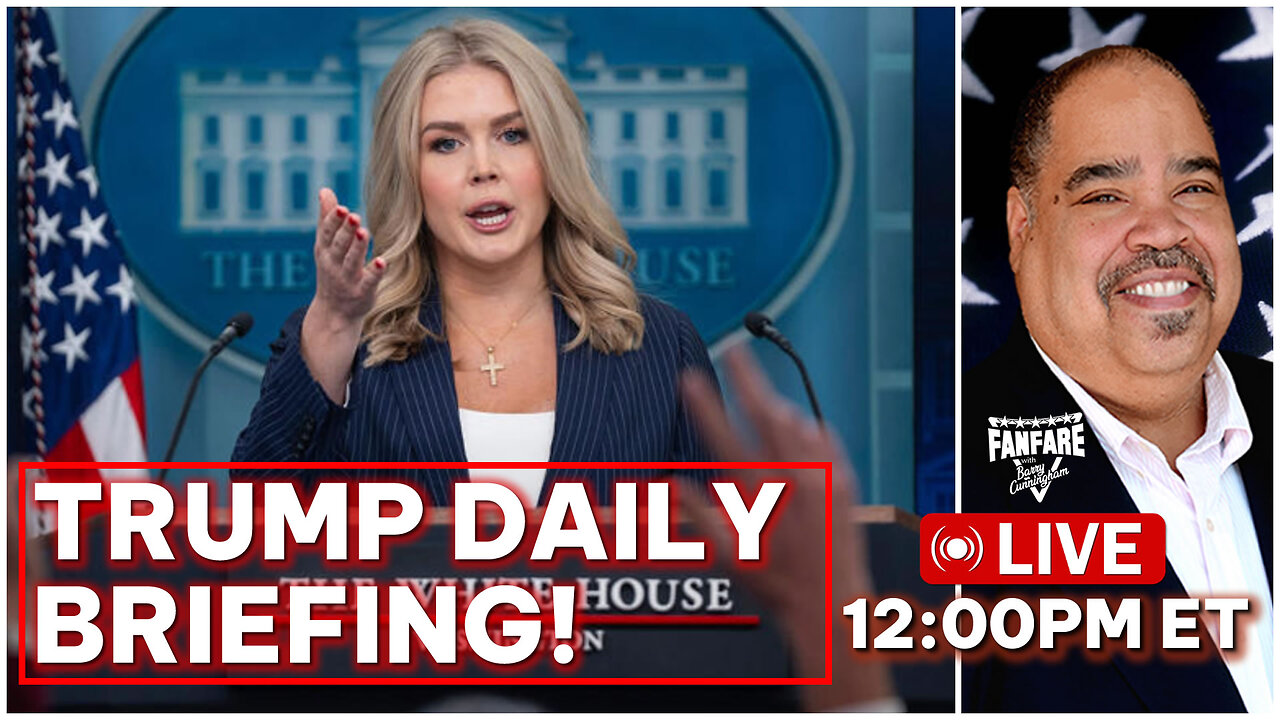 TRUMP DAILY BRIEFING: WHITE HOUSE PRESS CONFERENCE | TRUMP VOIDS BIDEN PARDONS | MORE NEWS