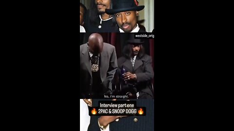 2pac&Snoop Dogg interview 96 VMAs