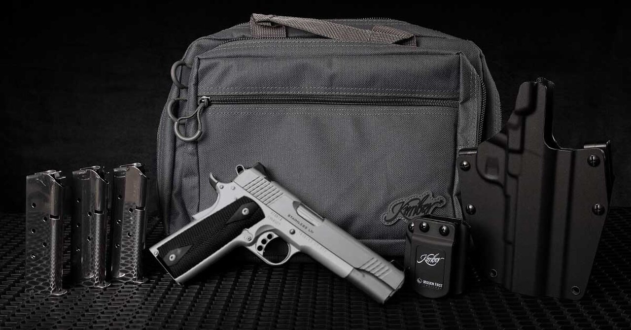 KIMBER CUSTOM LW BUNDLE 45ACP
