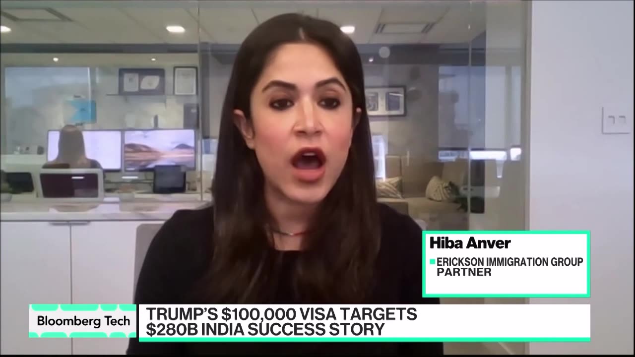 Trump’s Planned $100,000 H-1B Fee Rattles Tech Sector