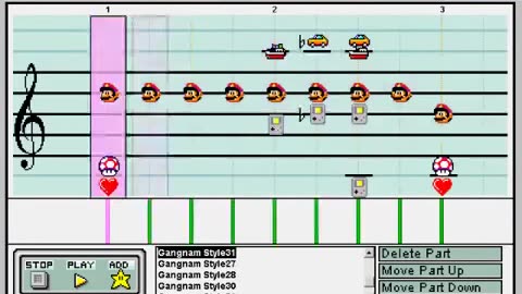 Mario Paint Gangnam Style Full Version