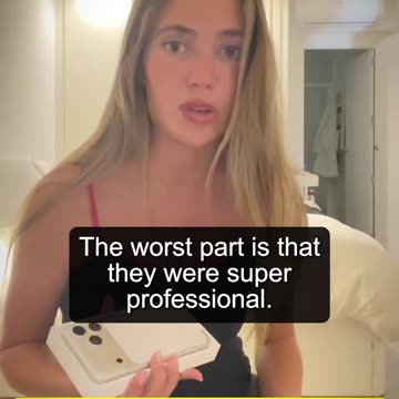 España: Influencer es perseguida en pleno centro de Madrid, para robarle un iphone recién comprado