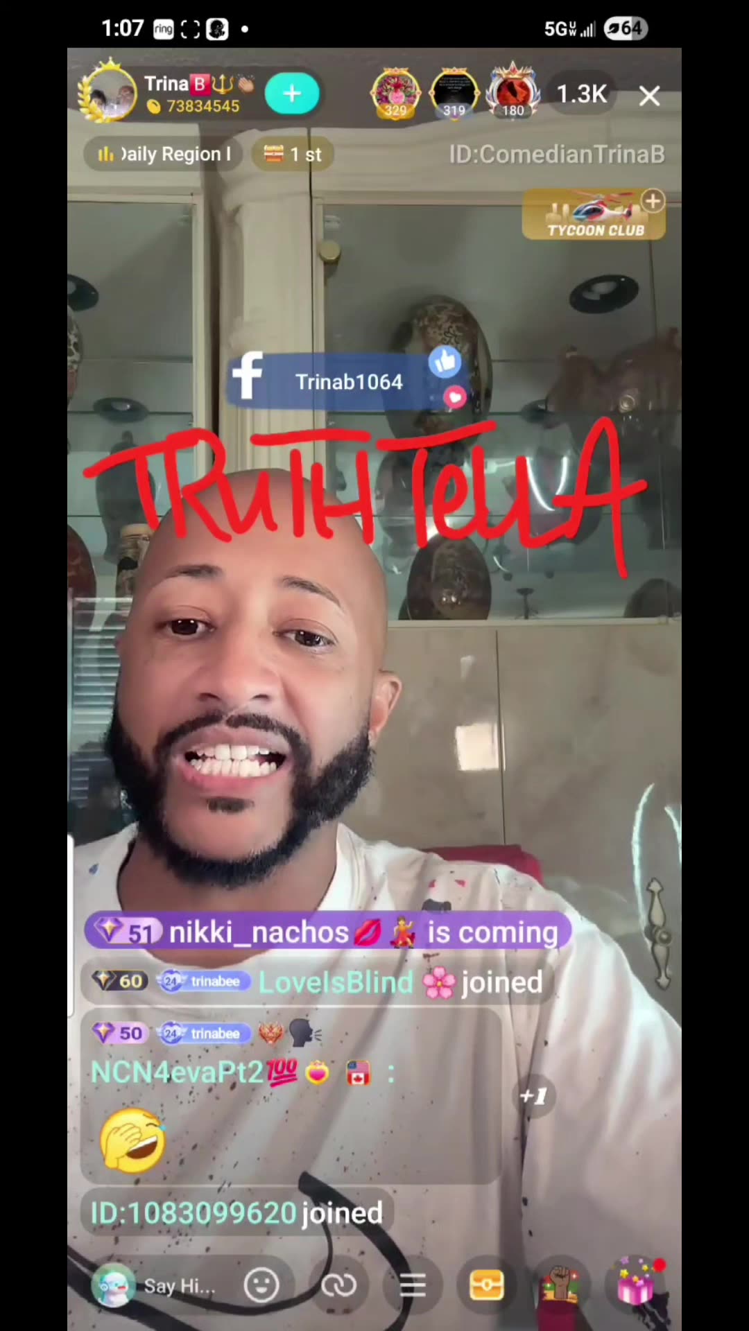 TRINA B SAYS NEITHER GOOFBALL JAMAL OR JAZZY CHERRY HAS EVER SUPPORTED ME OR MY PLATFORM SO WHO GIVES A F*CK WHAT THEY THINK ABOUT WHAT I DO