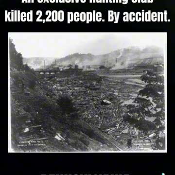 tragedy with an hunting club that killed 2200 people