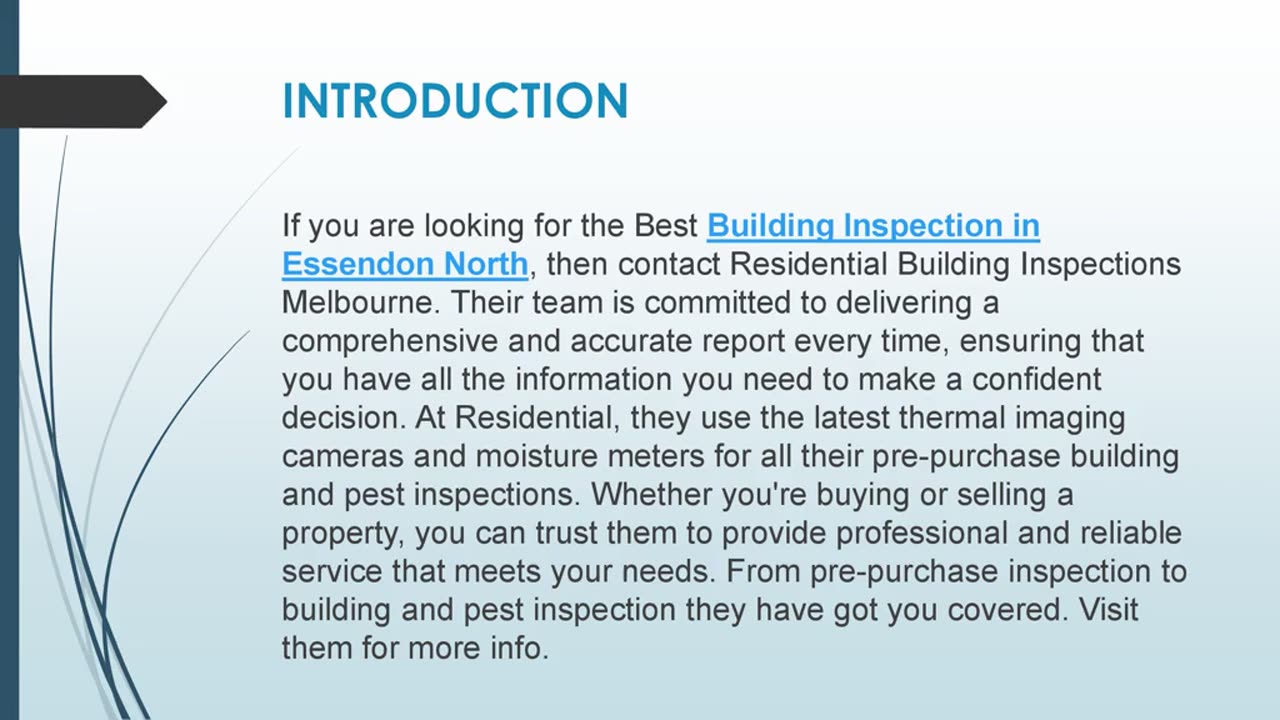 Best Building Inspection in Essendon North