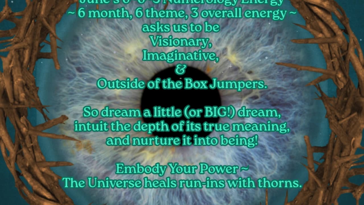 June 2025 Numerology Energy ~ Be Visionary, Be Bold!