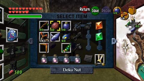 Zelda Ocarina of Time - Playing with the frogs