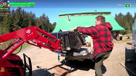 Beautiful Day Day 364 Family Builds FARMSTEAD Dream Journey to Freedom in REMOTE ALASKAN Village | !Real