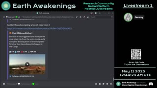 Earth Awakenings - Livestream 1 - #3162 - Live on Rumble/Youtube/X-Twitter/Twitch
