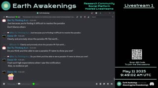 Earth Awakenings - Livestream 1 - #3162 - Live on Rumble/Youtube/X-Twitter/Twitch