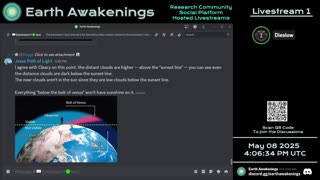 Earth Awakenings - Livestream 1 - #3155 - Live on Rumble/Youtube/X-Twitter/Twitch