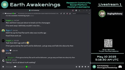 Earth Awakenings - Livestream 1 - #3159 - Live on Rumble/Youtube/X-Twitter/Twitch