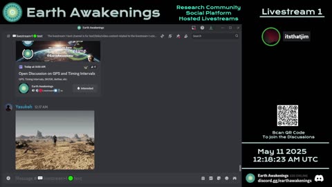 Earth Awakenings - Livestream 1 - #3162 - Live on Rumble/Youtube/X-Twitter/Twitch