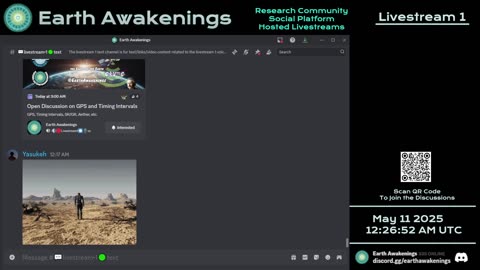 Earth Awakenings - Livestream 1 - #3162 - Live on Rumble/Youtube/X-Twitter/Twitch