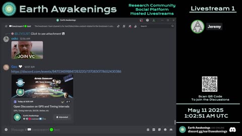 Earth Awakenings - Livestream 1 - #3162 - Live on Rumble/Youtube/X-Twitter/Twitch