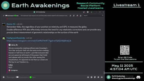 Earth Awakenings - Livestream 1 - #3162 - Live on Rumble/Youtube/X-Twitter/Twitch