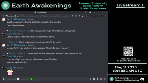 Earth Awakenings - Livestream 1 - #3162 - Live on Rumble/Youtube/X-Twitter/Twitch