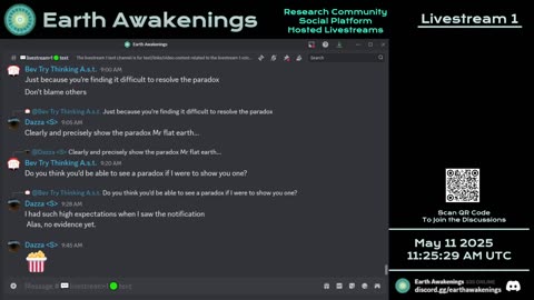 Earth Awakenings - Livestream 1 - #3162 - Live on Rumble/Youtube/X-Twitter/Twitch