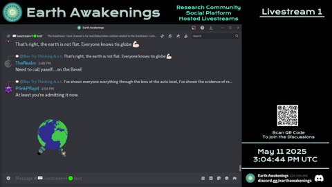 Earth Awakenings - Livestream 1 - #3162 - Live on Rumble/Youtube/X-Twitter/Twitch