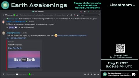 Earth Awakenings - Livestream 1 - #3162 - Live on Rumble/Youtube/X-Twitter/Twitch