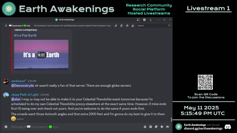 Earth Awakenings - Livestream 1 - #3162 - Live on Rumble/Youtube/X-Twitter/Twitch