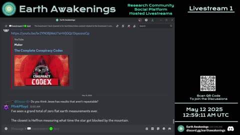 Earth Awakenings - Livestream 1 - #3162 - Live on Rumble/Youtube/X-Twitter/Twitch