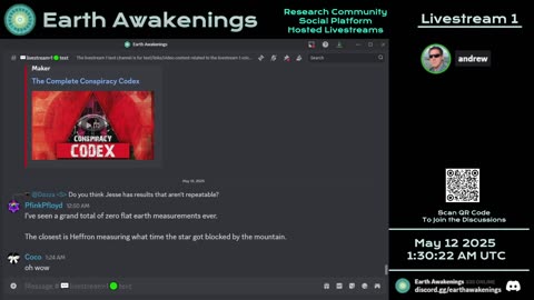 Earth Awakenings - Livestream 1 - #3162 - Live on Rumble/Youtube/X-Twitter/Twitch