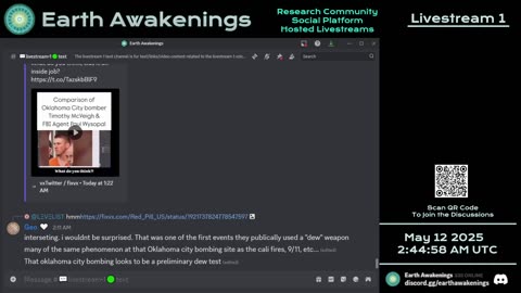 Earth Awakenings - Livestream 1 - #3162 - Live on Rumble/Youtube/X-Twitter/Twitch
