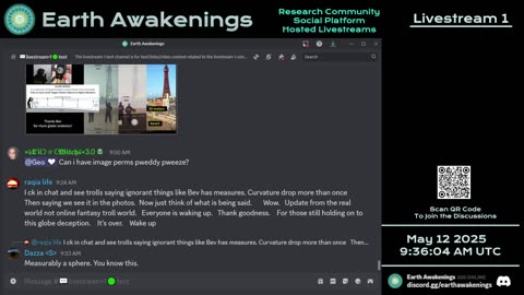 Earth Awakenings - Livestream 1 - #3165 - Live on Rumble/Youtube/X-Twitter/Twitch