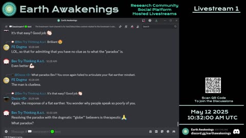 Earth Awakenings - Livestream 1 - #3165 - Live on Rumble/Youtube/X-Twitter/Twitch