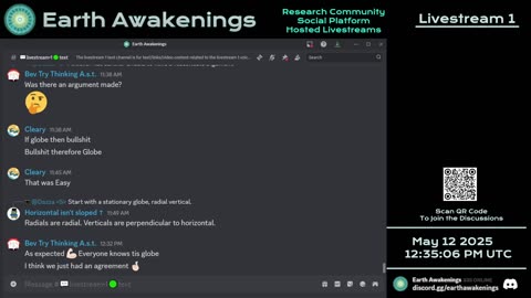 Earth Awakenings - Livestream 1 - #3165 - Live on Rumble/Youtube/X-Twitter/Twitch