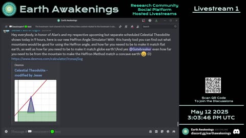 Earth Awakenings - Livestream 1 - #3165 - Live on Rumble/Youtube/X-Twitter/Twitch