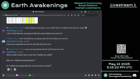Earth Awakenings - Livestream 1 - #3165 - Live on Rumble/Youtube/X-Twitter/Twitch