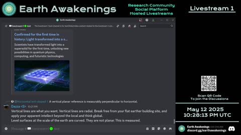 Earth Awakenings - Livestream 1 - #3165 - Live on Rumble/Youtube/X-Twitter/Twitch