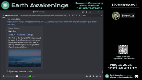 Earth Awakenings - Livestream 1 - #3165 - Live on Rumble/Youtube/X-Twitter/Twitch