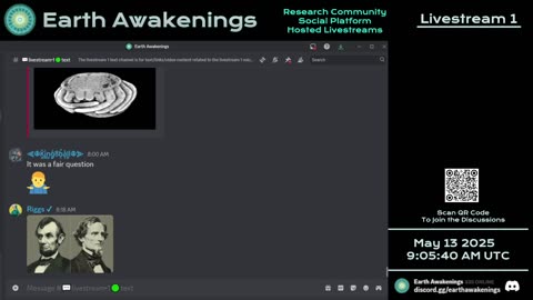 Earth Awakenings - Livestream 1 - #3165 - Live on Rumble/Youtube/X-Twitter/Twitch