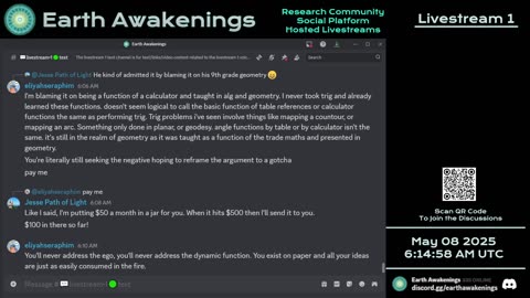 Earth Awakenings - Livestream 1 - #3155 - Live on Rumble/Youtube/X-Twitter/Twitch