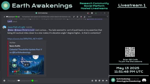 Earth Awakenings - Livestream 1 - #3165 - Live on Rumble/Youtube/X-Twitter/Twitch
