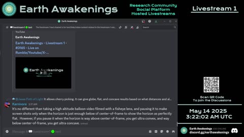 Earth Awakenings - Livestream 1 - #3165 - Live on Rumble/Youtube/X-Twitter/Twitch