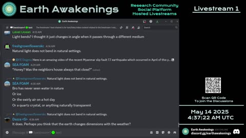 Earth Awakenings - Livestream 1 - #3165 - Live on Rumble/Youtube/X-Twitter/Twitch