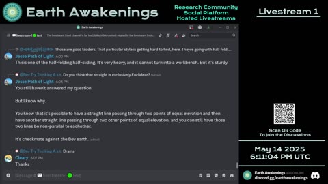 Earth Awakenings - Livestream 1 - #3165 - Live on Rumble/Youtube/X-Twitter/Twitch