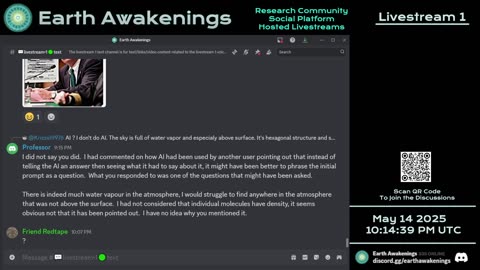 Earth Awakenings - Livestream 1 - #3165 - Live on Rumble/Youtube/X-Twitter/Twitch