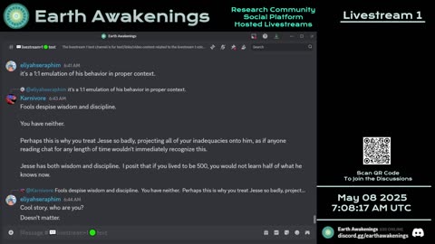 Earth Awakenings - Livestream 1 - #3155 - Live on Rumble/Youtube/X-Twitter/Twitch