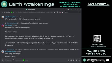Earth Awakenings - Livestream 1 - #3155 - Live on Rumble/Youtube/X-Twitter/Twitch